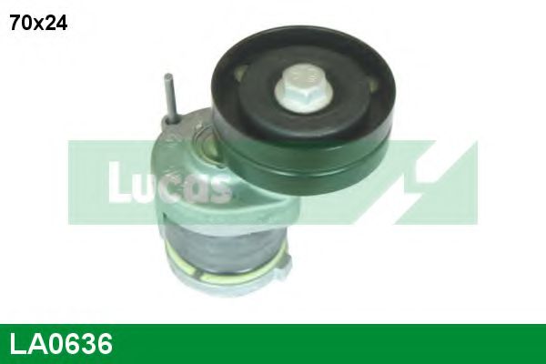 LA0636 intinzator,curea transmisie LUCAS ENGINE DRIVE 