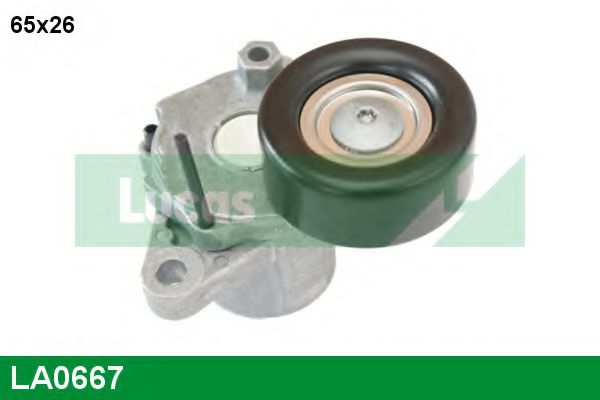 LA0667 intinzator,curea transmisie LUCAS ENGINE DRIVE 