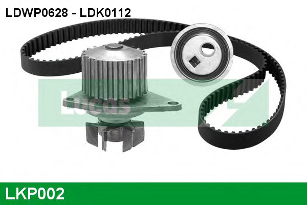 Set pompa apa + curea dintata