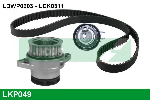 Set pompa apa + curea dintata
