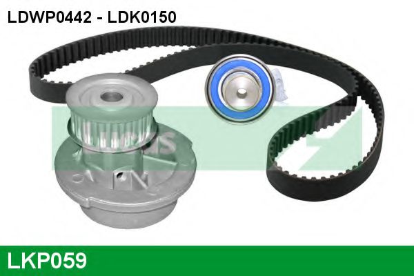 Set pompa apa + curea dintata