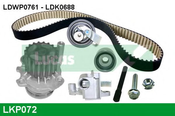 Set pompa apa + curea dintata