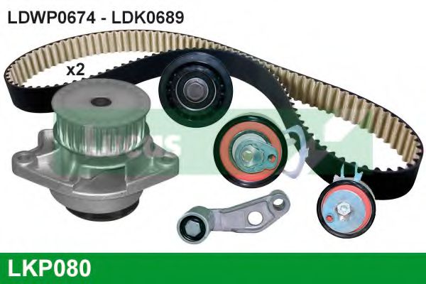 Set pompa apa + curea dintata