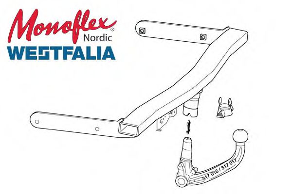 317016 Modul tractare MONOFLEX 