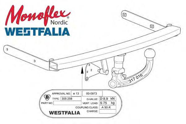 321865 Modul tractare MONOFLEX 