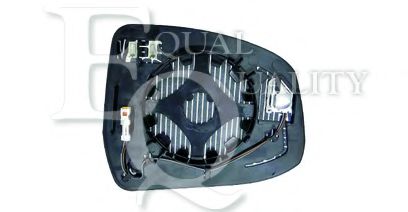 RS00592 Sticla oglinda, oglinda retrovizoare exterioara EQUAL QUALITY 