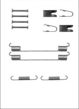 Set accesorii, sabot de frana