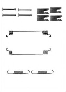 Set accesorii, sabot de frana
