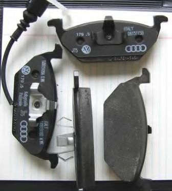 set placute frana,frana disc 2
