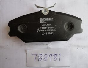 set placute frana,frana disc 2
