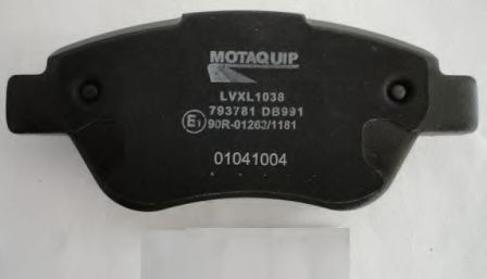 set placute frana,frana disc 2