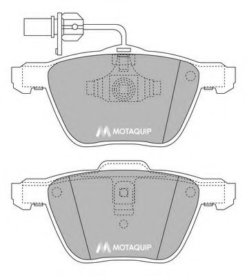 set placute frana,frana disc 2