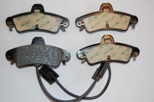 set placute frana,frana disc 2
