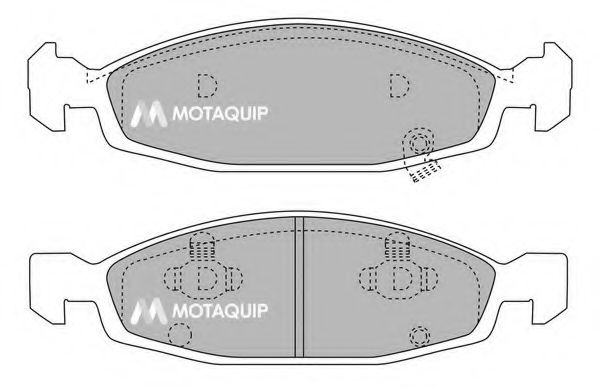set placute frana,frana disc 2