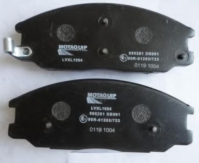 set placute frana,frana disc 2