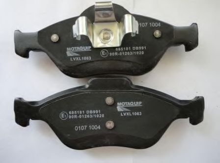 set placute frana,frana disc 2