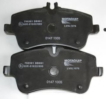 set placute frana,frana disc 2