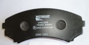 set placute frana,frana disc 2