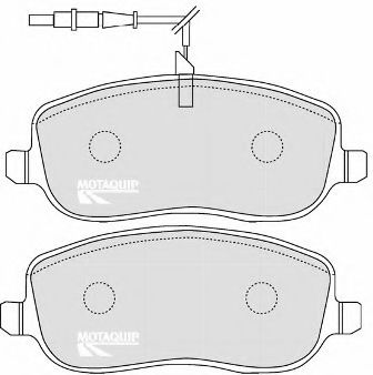 set placute frana,frana disc 2