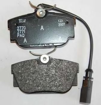 set placute frana,frana disc 2