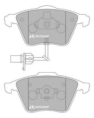 set placute frana,frana disc 2