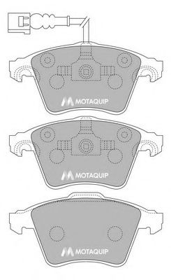 set placute frana,frana disc 2