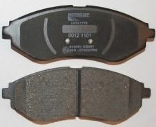 set placute frana,frana disc 2