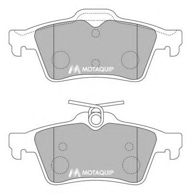 set placute frana,frana disc 2