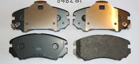 set placute frana,frana disc 2