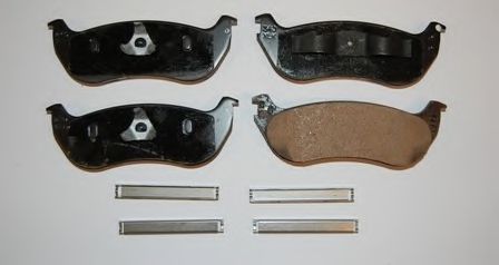 set placute frana,frana disc 2