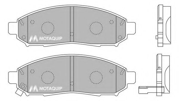 set placute frana,frana disc 2