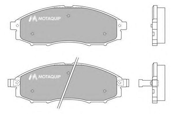 set placute frana,frana disc 2