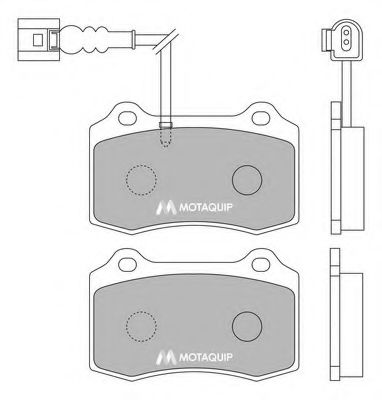 set placute frana,frana disc 2