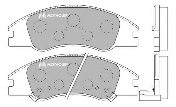 set placute frana,frana disc 2