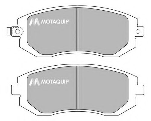 set placute frana,frana disc 2