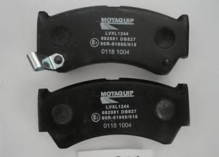 set placute frana,frana disc 2