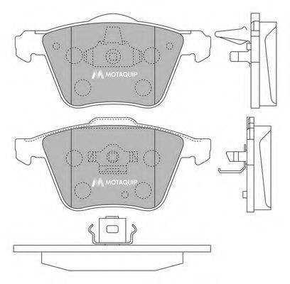 set placute frana,frana disc 2