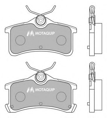 set placute frana,frana disc 2