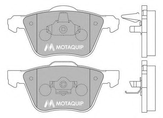 set placute frana,frana disc 2