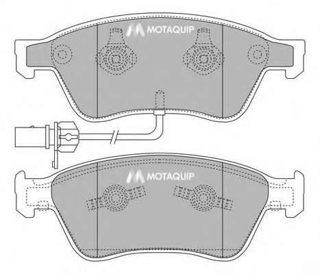 set placute frana,frana disc 2