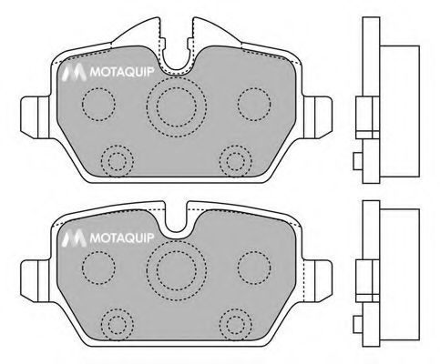 set placute frana,frana disc 2