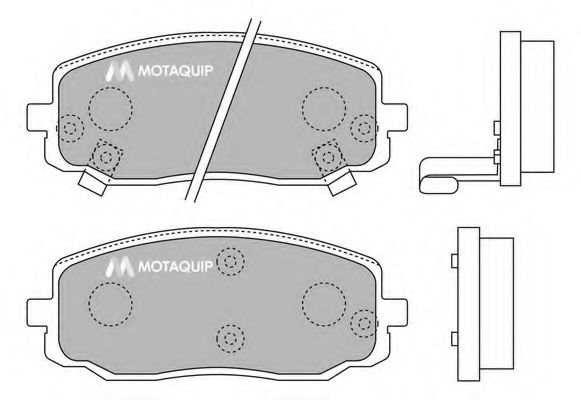 set placute frana,frana disc 2