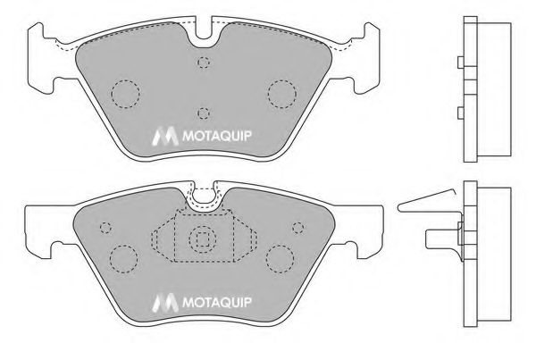 set placute frana,frana disc 2