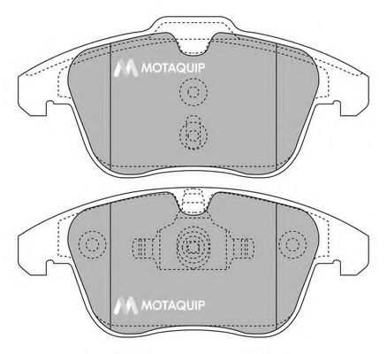 set placute frana,frana disc 2