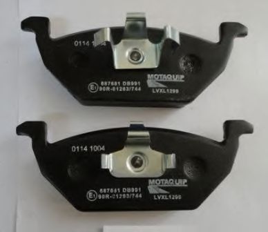 set placute frana,frana disc 2