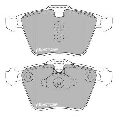 set placute frana,frana disc 2