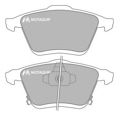 set placute frana,frana disc 2