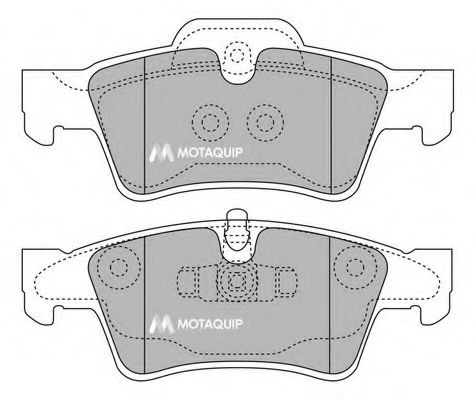 set placute frana,frana disc 2