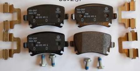 set placute frana,frana disc 2