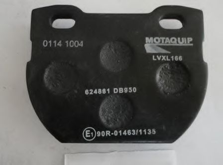 set placute frana,frana disc 2